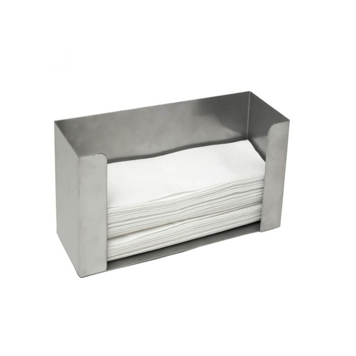 Suporte para papel em aço inoxidável