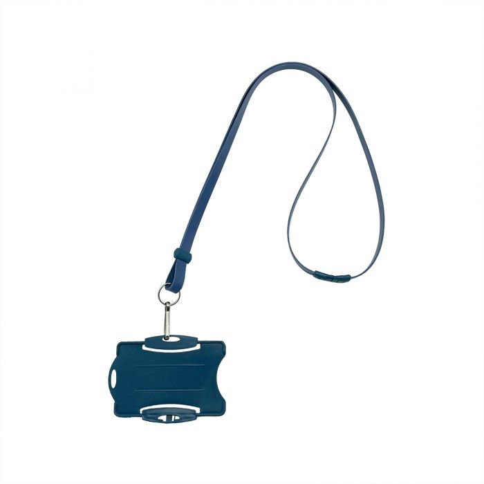 Suporte de cartão c/ cordão de silicone (Pack 25 Uni)