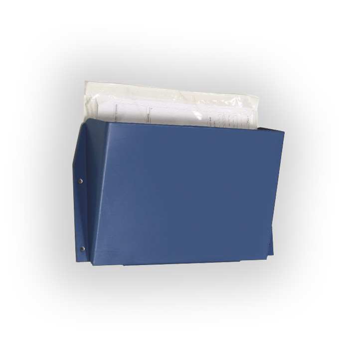 Suporte para documentos fechado