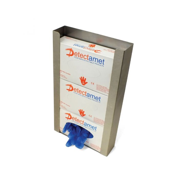 Caixa dispensadora de luvas de vinil em aço inoxidável - Image 3