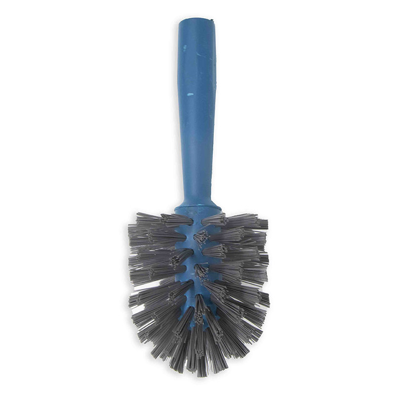 Escova de mão cilindrica de cabo curto